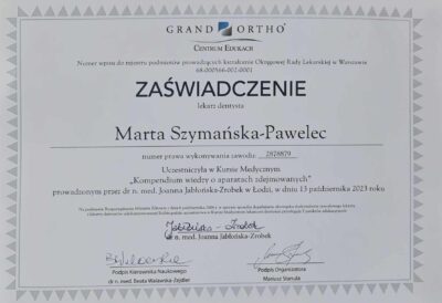 Marta Szymańska-Pawelec 1